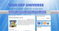 Desktop Screenshot of highdefuniverse.com